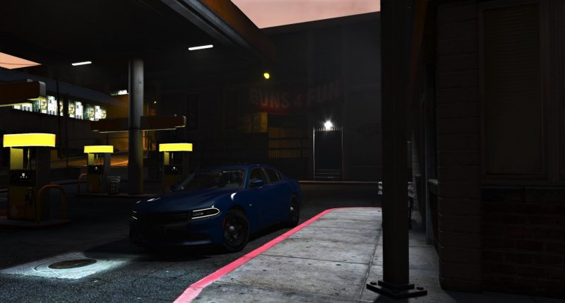 Blue 2016 Charger - Detective Ricky's Model