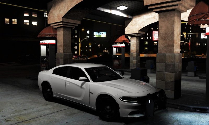 2016 White Charger-Detective's Model.