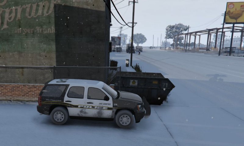 LSPD Slicktop Tahoe