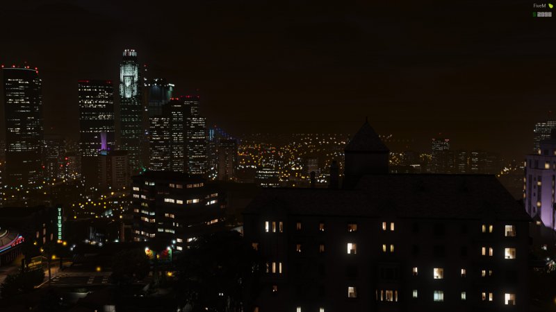 View of LS at night