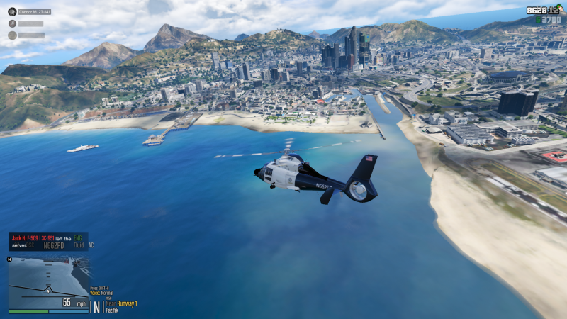 Overwatching the Vespucci Beach