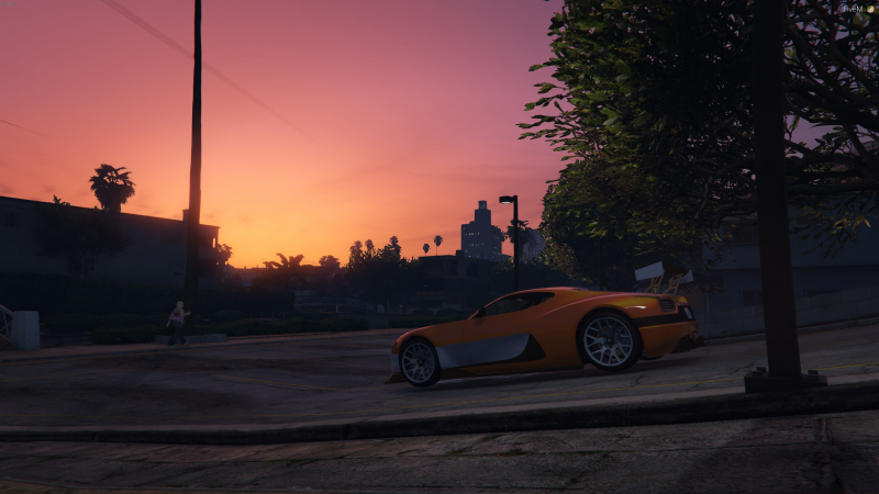 Supercar Sunset