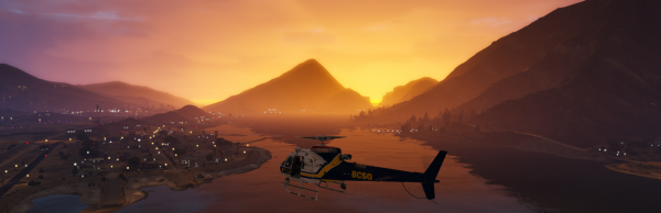 Blaine County Sunset