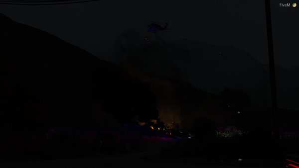 Ariel Bombing of a Spot Fire (2)