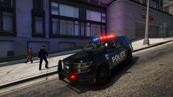 On patrol In Vinewood