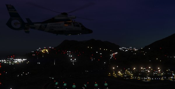 AIR-55 at Night