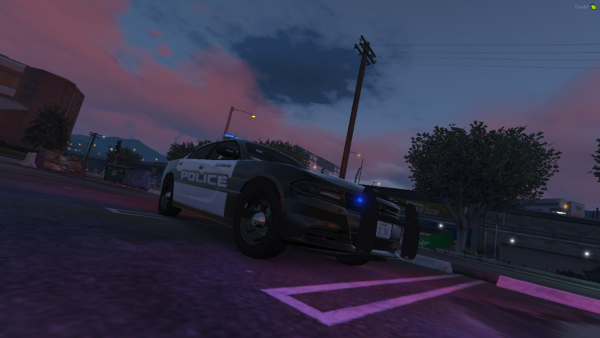 LSPD CHARGER SIDE VIEW