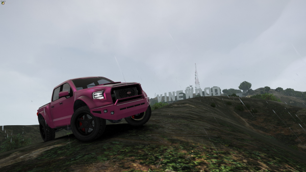 Climbing Hills in Pixie truck