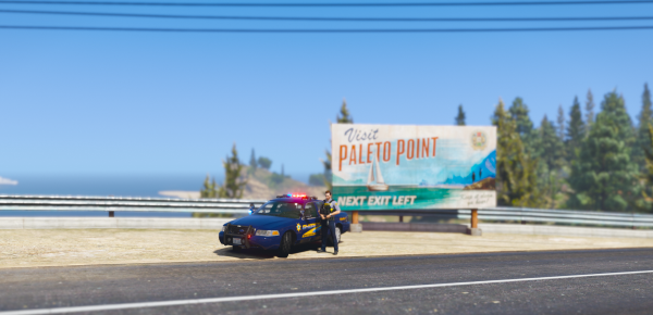 Rolling out at Paleto Bay