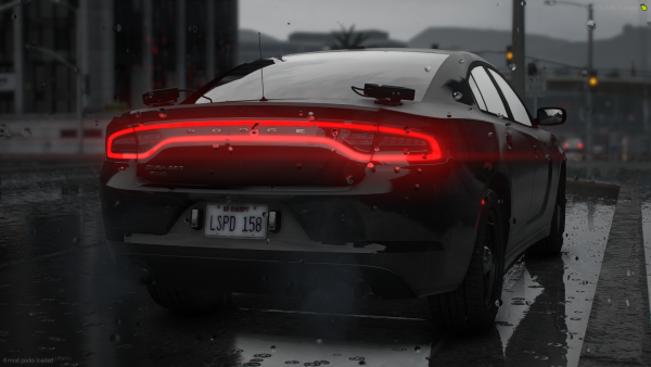 Charger in the rain