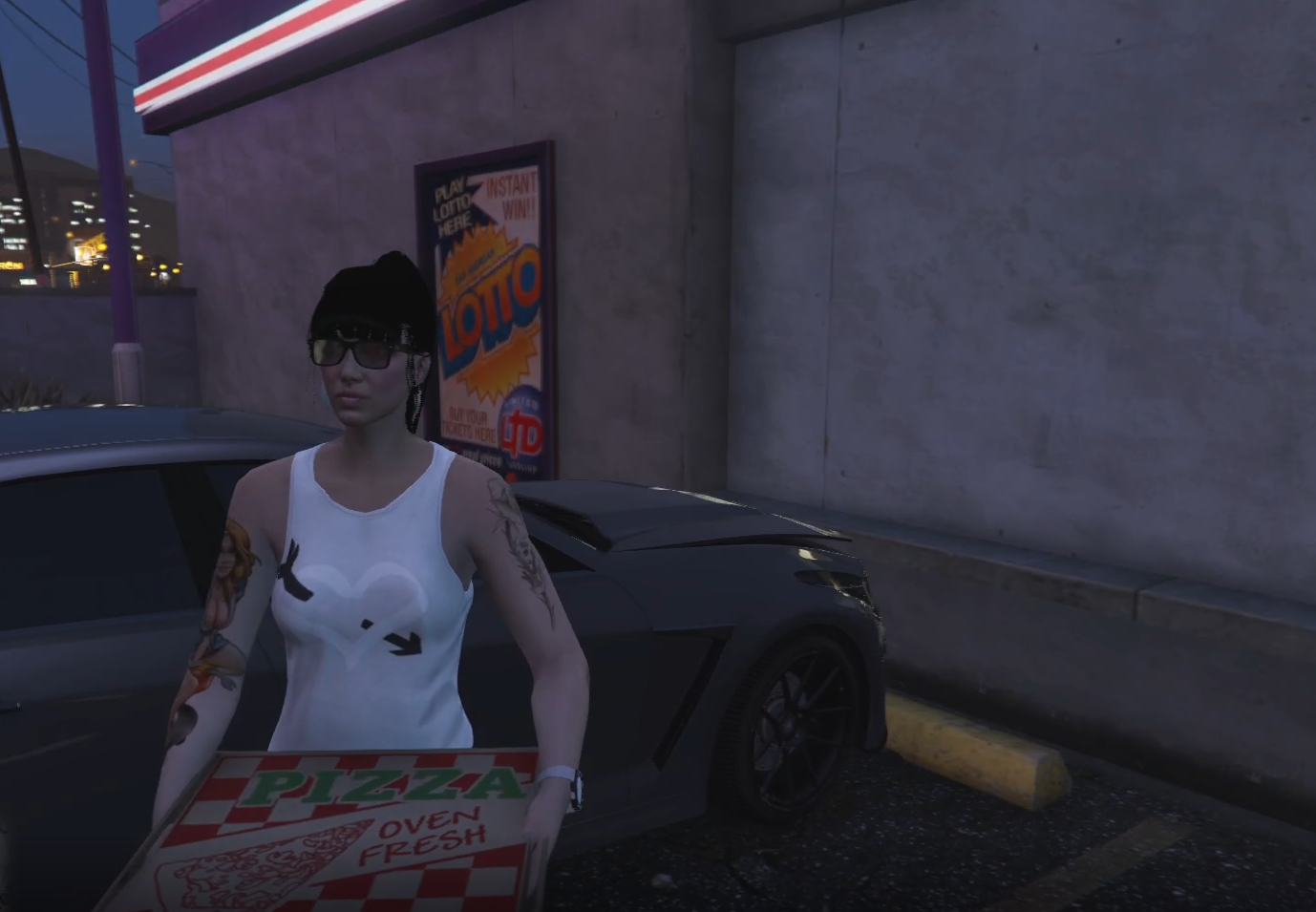 Paige giving out free pizza.png - Civilian Operations - Department of ...